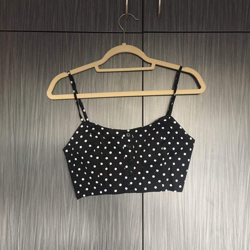 Polka Dot crop top